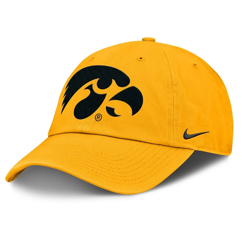 Nike Iowa Hawkeyes Primetime Club Adjustable Hat