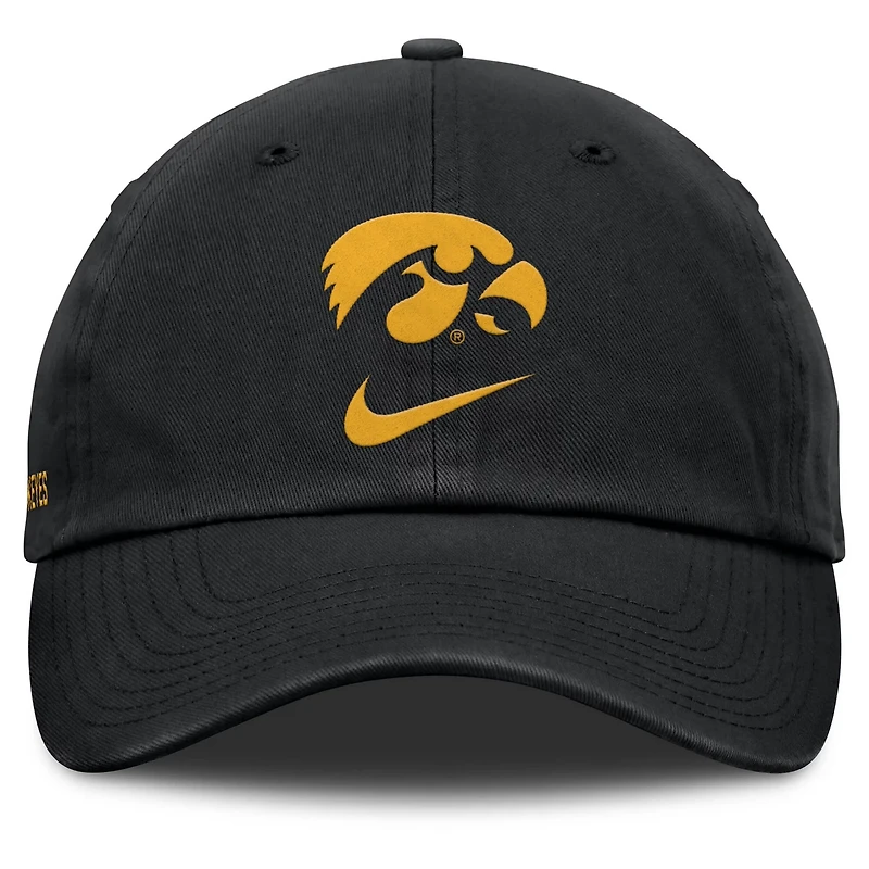 Nike Iowa Hawkeyes Primetime Club Adjustable Hat