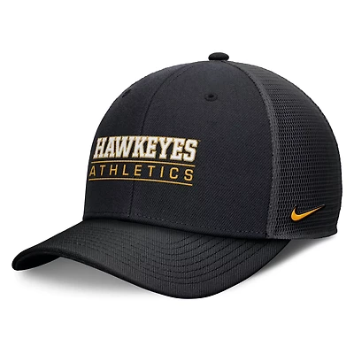 Nike Iowa Hawkeyes Rise Adjustable Hat