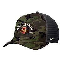 Nike Iowa State Cyclones 2025 Military Appreciation Rise Adjustable Trucker Hat