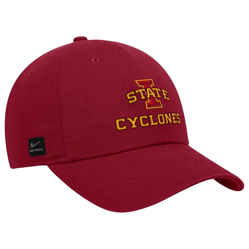 Nike Iowa State Cyclones 2025 On-Field Club Adjustable Hat