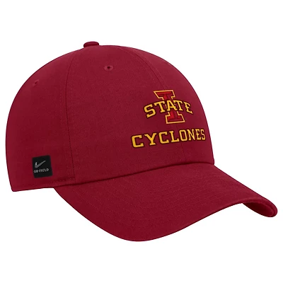 Nike Iowa State Cyclones 2025 On-Field Club Adjustable Hat