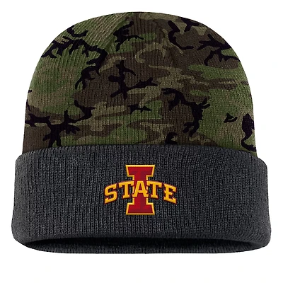 Nike Iowa State Cyclones Military Appreciation Cuffed Knit Hat