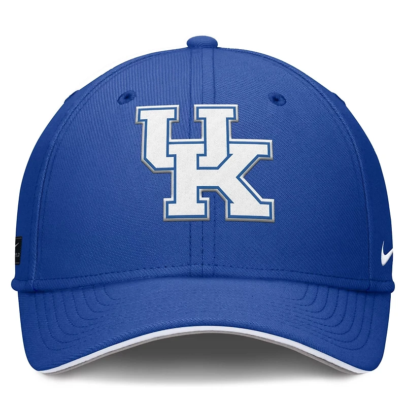 Nike Kentucky Wildcats 2025 Dugout Coaches Rise Swoosh Performance Flex Hat