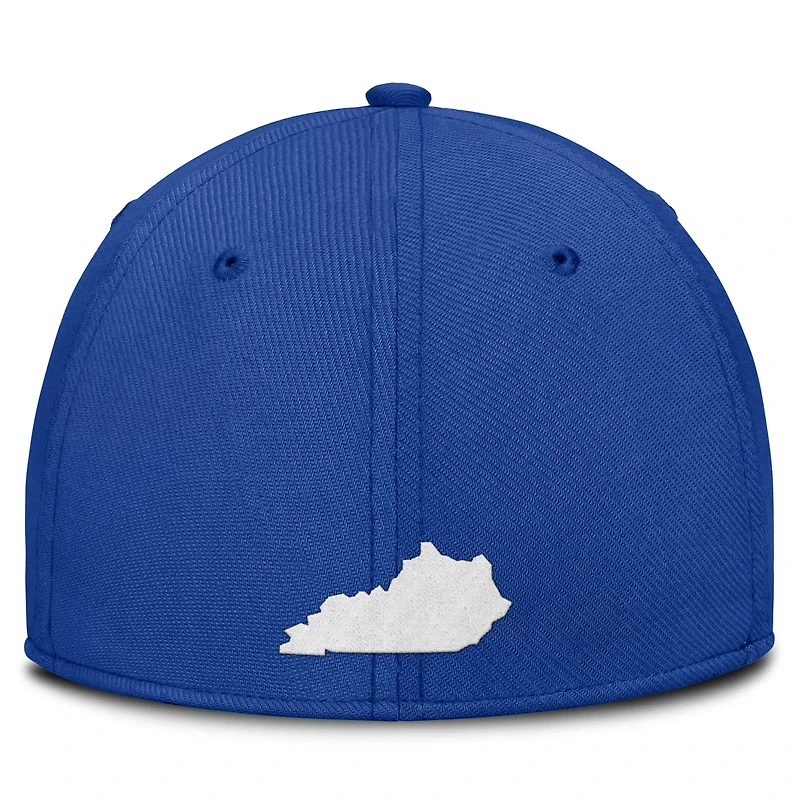 Nike Kentucky Wildcats 2025 Dugout Coaches Rise Swoosh Performance Flex Hat