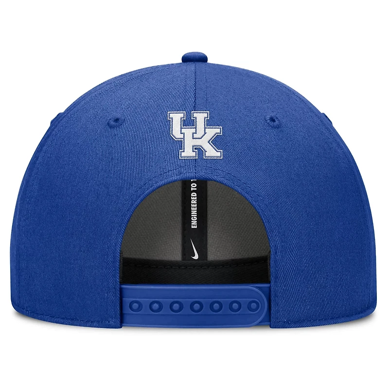 Nike Kentucky Wildcats Slanted Primetime Rise Performance Adjustable Hat