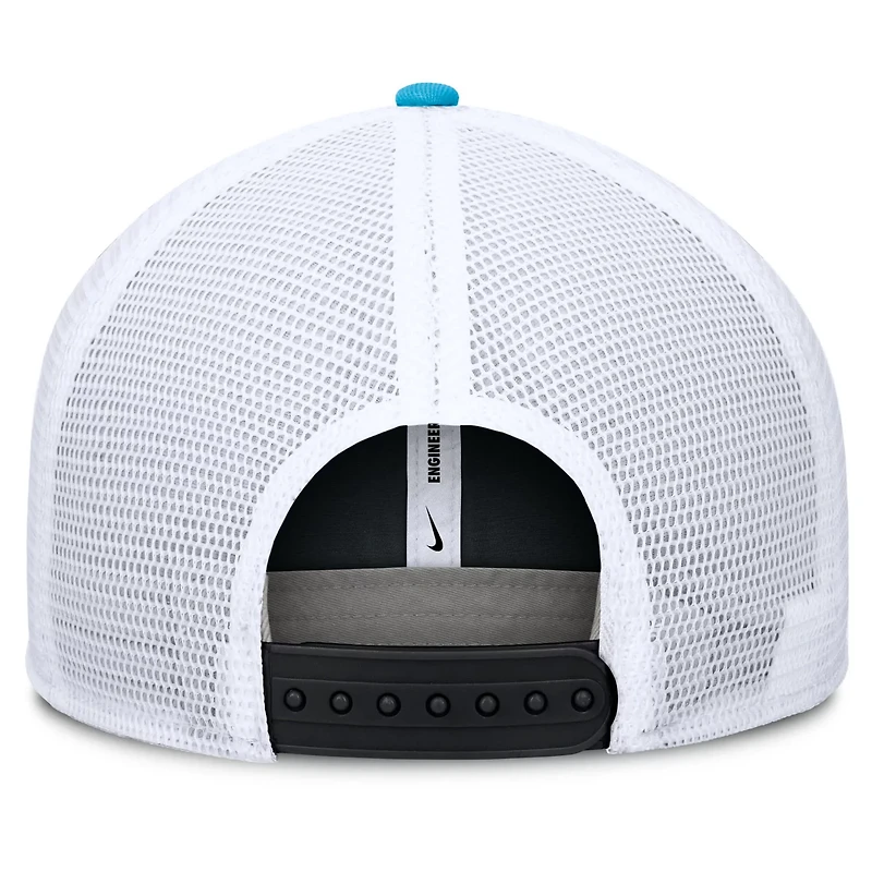 Nike Light Blue Miami Marlins Pro Performance Trucker Snapback Hat