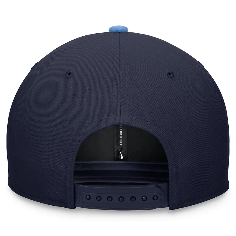 Nike Light Blue Tampa Bay Rays Two-Tone Snapback Hat