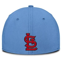 Nike Light Red St Louis Cardinals Rise Swoosh Performance Flex Hat