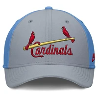 Nike Light St Louis Cardinals Rise Swoosh Performance Flex Hat