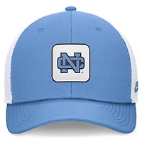 Nike Light White North Carolina Tar Heels Legacy Rise Mascot Trucker Adjustable Hat