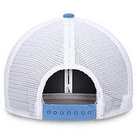 Nike Light White North Carolina Tar Heels Legacy Rise Mascot Trucker Adjustable Hat