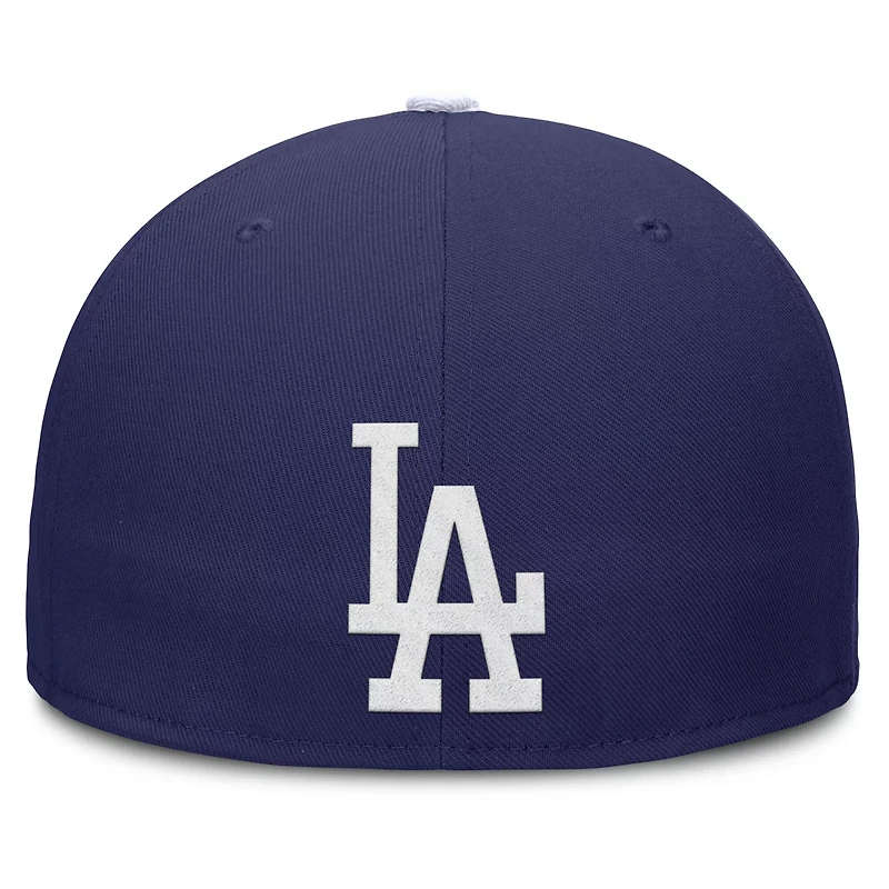 Nike Los Angeles Dodgers Wordmark Dri-FIT Round Bill True Fitted Hat