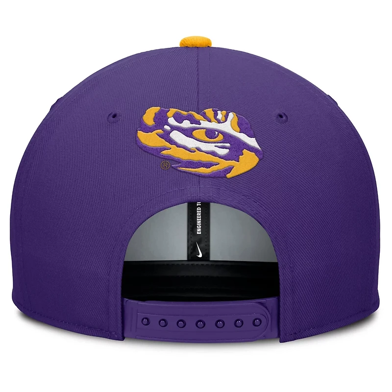 Nike LSU Tigers 2025 On-Field Pro Performance Adjustable Hat
