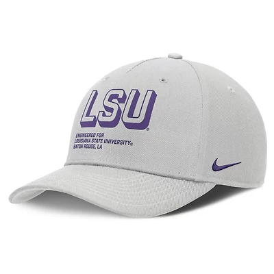 Nike LSU Tigers 2025 Sideline Dust Pinched Rise Adjustable Hat