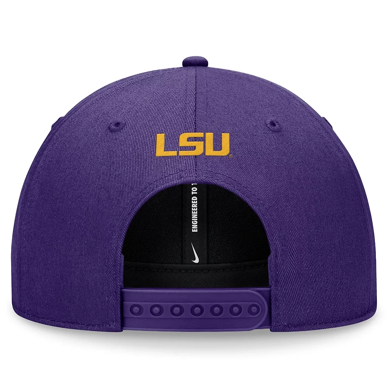 Nike LSU Tigers Local Rise Adjustable Hat