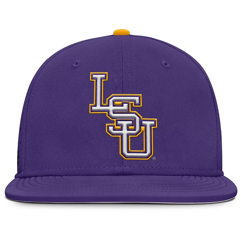 Nike LSU Tigers On-Field Dugout True Performance Fitted Hat