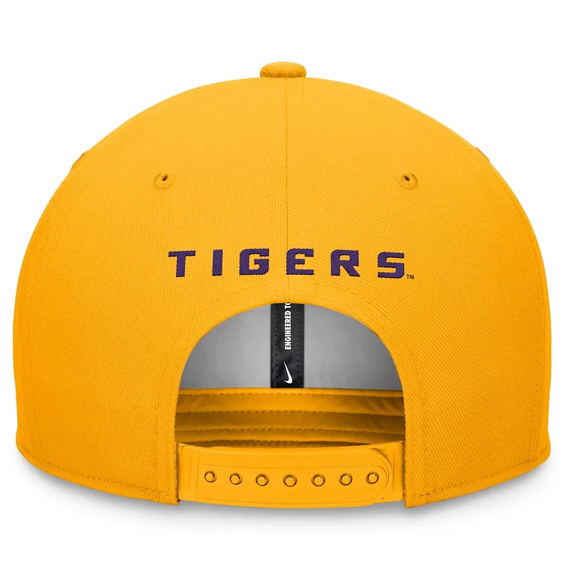 Nike LSU Tigers On-Field Pro Bill Snapback Hat