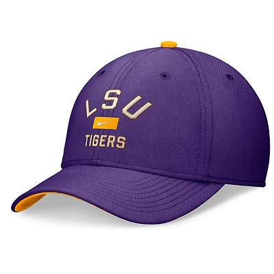 Nike LSU Tigers Primetime Rise Swoosh Flex Hat