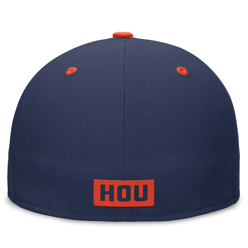 Nike Men's Houston Astros True City Connect Structured Flat Brim Fitted Cap
