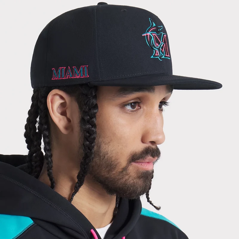 Nike Miami Marlins 2025 City Connect Performance Adjustable Hat