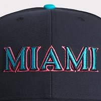 Nike Miami Marlins 2025 City Connect Performance Fitted Hat