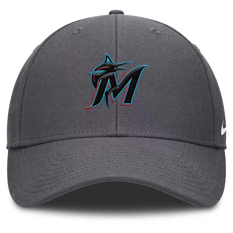 Nike Miami Marlins Club Performance Adjustable Hat