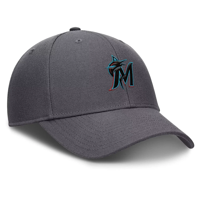 Nike Miami Marlins Club Performance Adjustable Hat