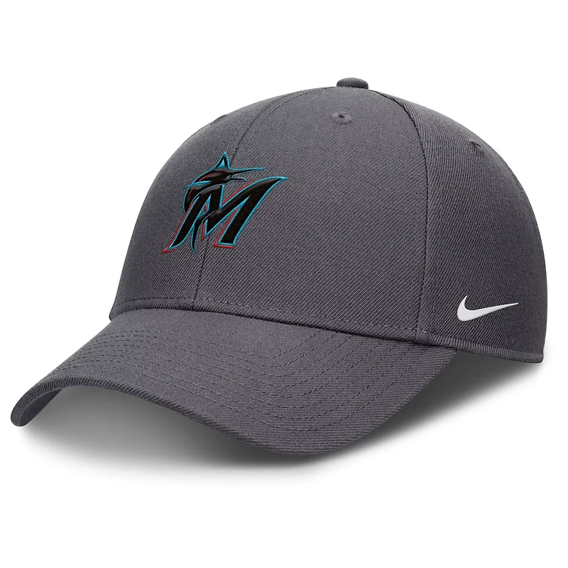 Nike Miami Marlins Club Performance Adjustable Hat