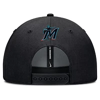 Nike Miami Marlins Rise Gaberdine Adjustable Hat