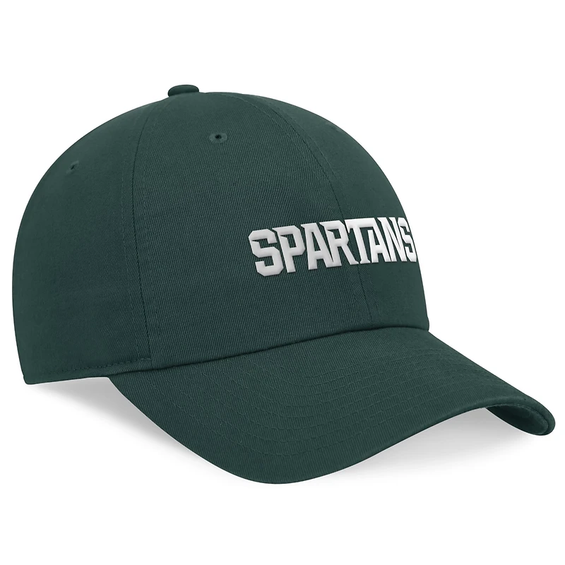 Nike Michigan State Spartans 2024 On-Field Club Adjustable Hat