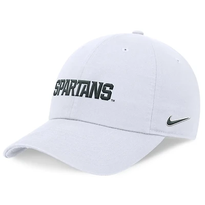 Nike Michigan State Spartans 2024 On-Field Club Adjustable Hat
