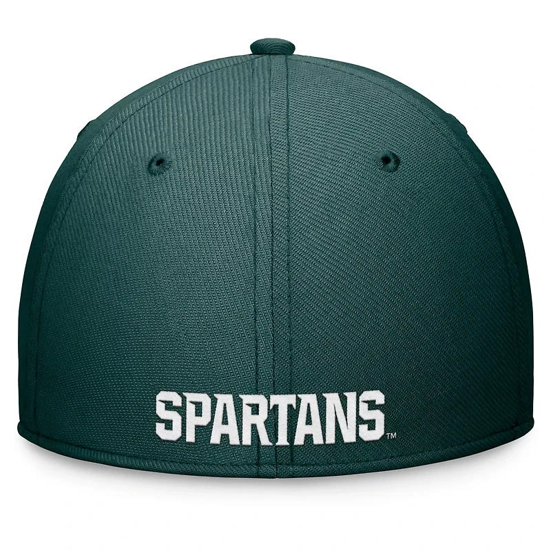 Nike Michigan State Spartans 2024 On-Field Swoosh Performance Flex Hat