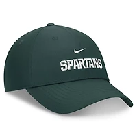 Nike Michigan State Spartans 2024/25 On-Field Club Performance Adjustable Hat