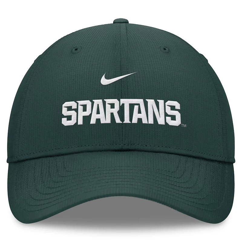 Nike Michigan State Spartans 2024/25 On-Field Club Performance Adjustable Hat