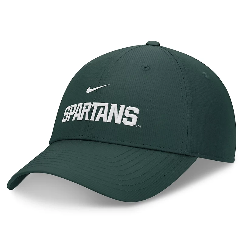 Nike Michigan State Spartans 2024/25 On-Field Club Performance Adjustable Hat