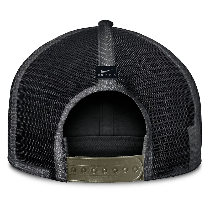 Nike Michigan State Spartans 2025 Military Appreciation Rise Adjustable Trucker Hat