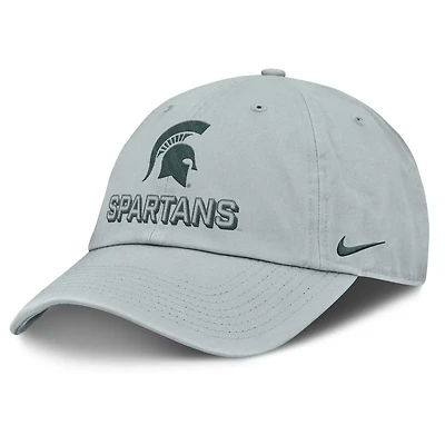 Nike Michigan State Spartans 2025 On-Field Club Adjustable Hat