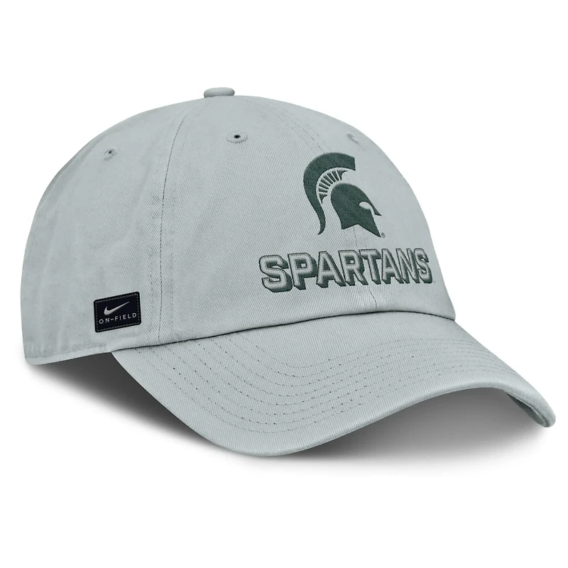 Nike Michigan State Spartans 2025 On-Field Club Adjustable Hat