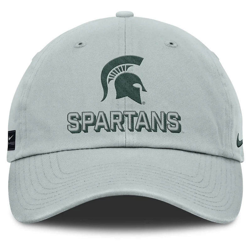 Nike Michigan State Spartans 2025 On-Field Club Adjustable Hat