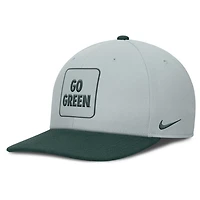 Nike Michigan State Spartans 2025 Sideline Campus Pro Local Snapback Hat