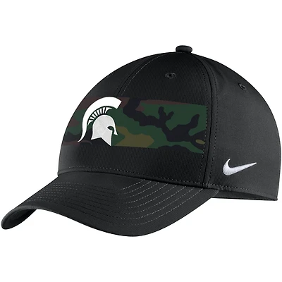 Nike Michigan State Spartans Military Pack Camo Legacy91 Adjustable Hat