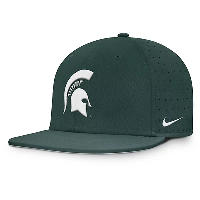 Nike Michigan State Spartans On-Field Dugout True Performance Fitted Hat
