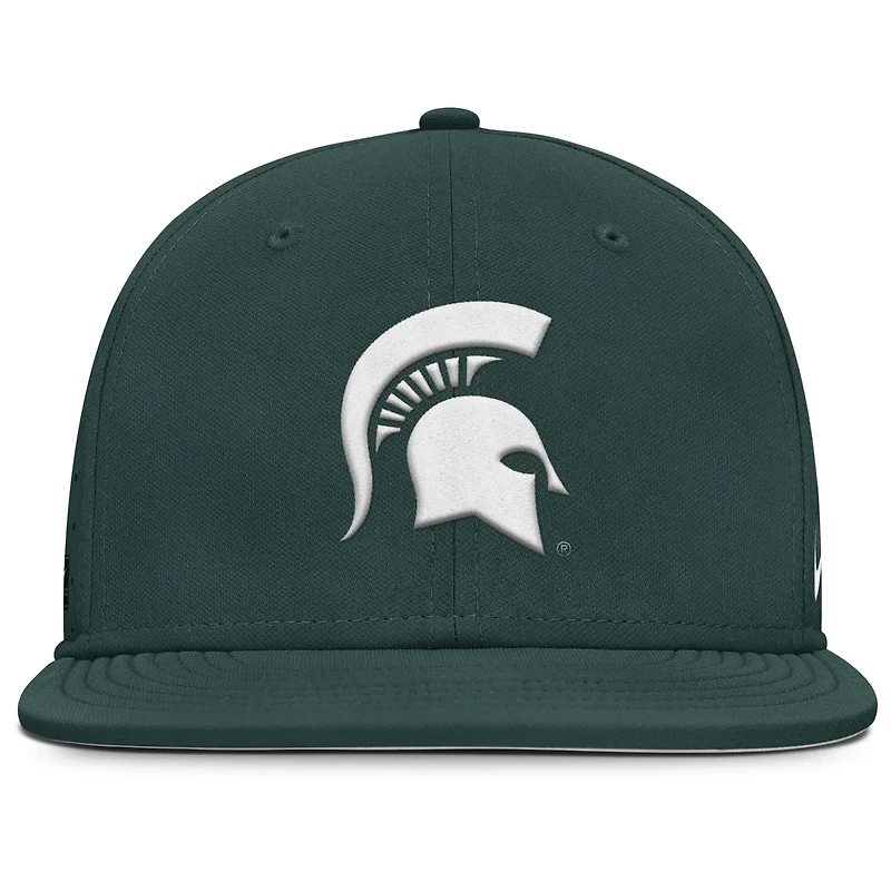 Nike Michigan State Spartans On-Field Dugout True Performance Fitted Hat