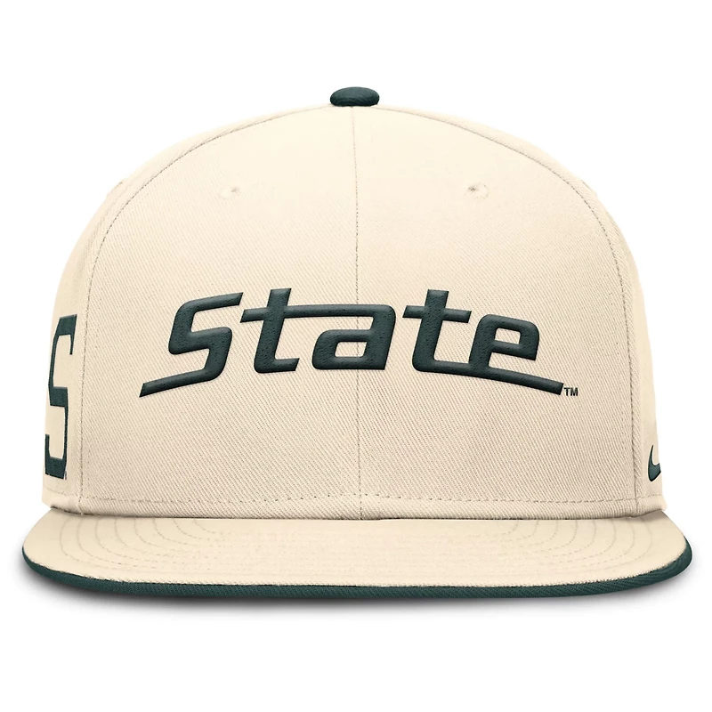 Nike Michigan State Spartans Primetime True Performance Fitted Hat