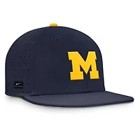 Nike Michigan Wolverines On-Field Dugout True Performance Fitted Hat