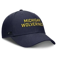 Nike Michigan Wolverines Rise Practice Adjustable Hat