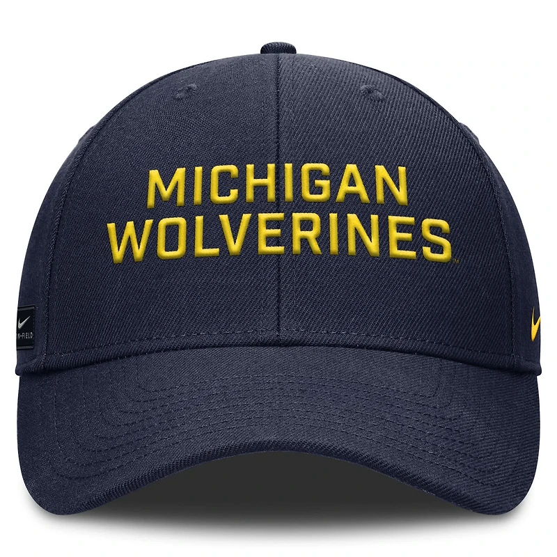 Nike Michigan Wolverines Rise Practice Adjustable Hat