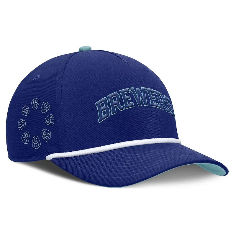 Nike Milwaukee Brewers Father's Day Rise Adjustable Hat