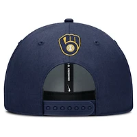 Nike Milwaukee Brewers Rise Gaberdine Adjustable Hat